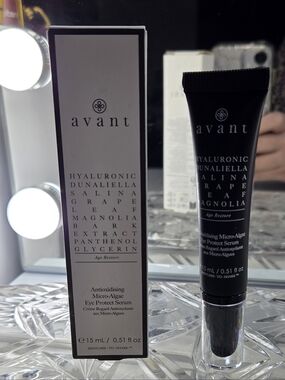 NEW WITH BOX Avant Antioxidising Micro-Algae Eye Protect Serum Age Restore 15 mL
